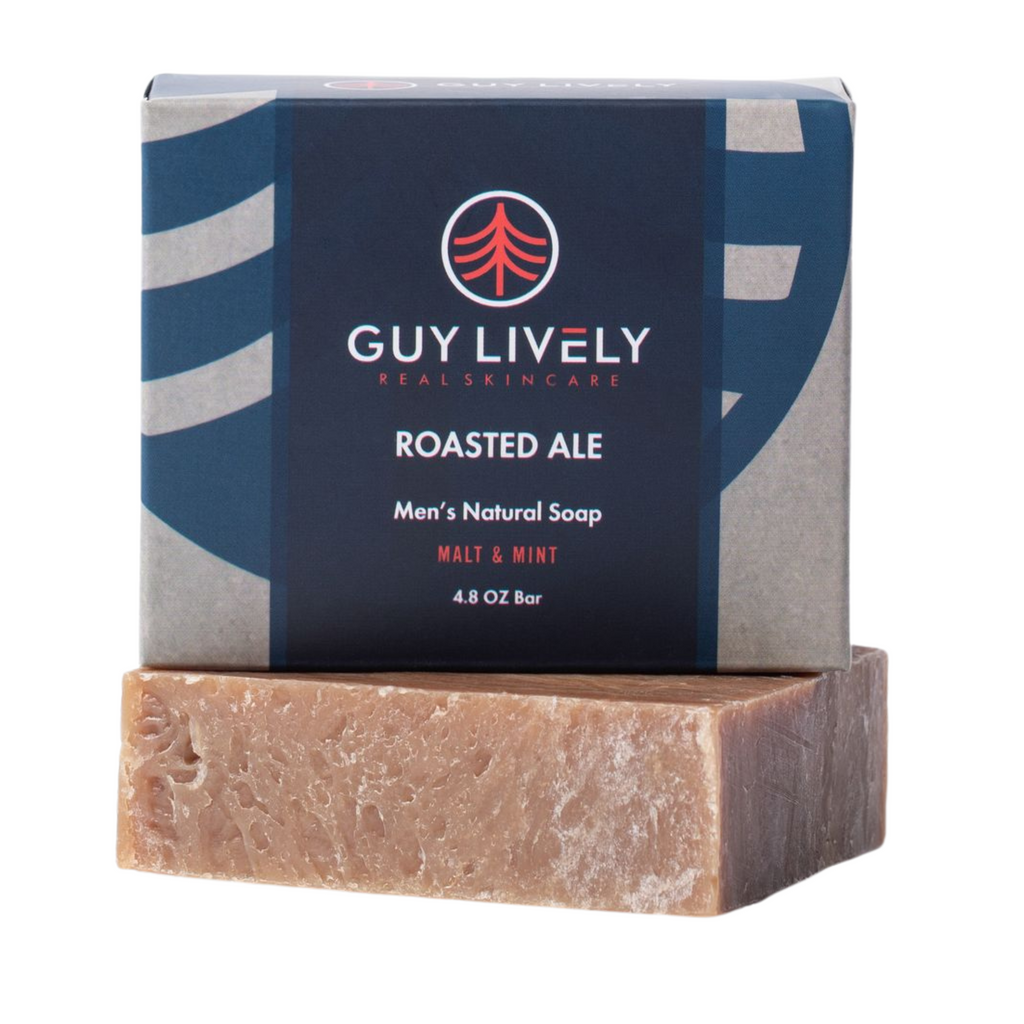 Roasted Ale Beer Men's Natural Bar Soap Holiday Father's Day Birthday Gift