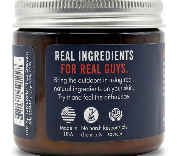 Premium Men’s Shave Cream – Soothes & Hydrates with Organic Botanicals - Guy Lively