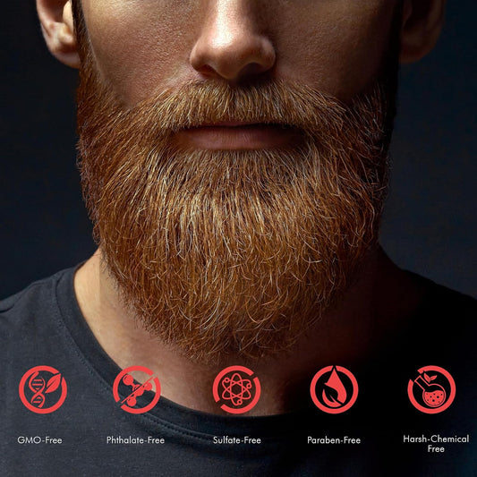 Beard Oil for Men | Hydrating Grooming Oil with Organic Moringa Marula and Hemp Oils