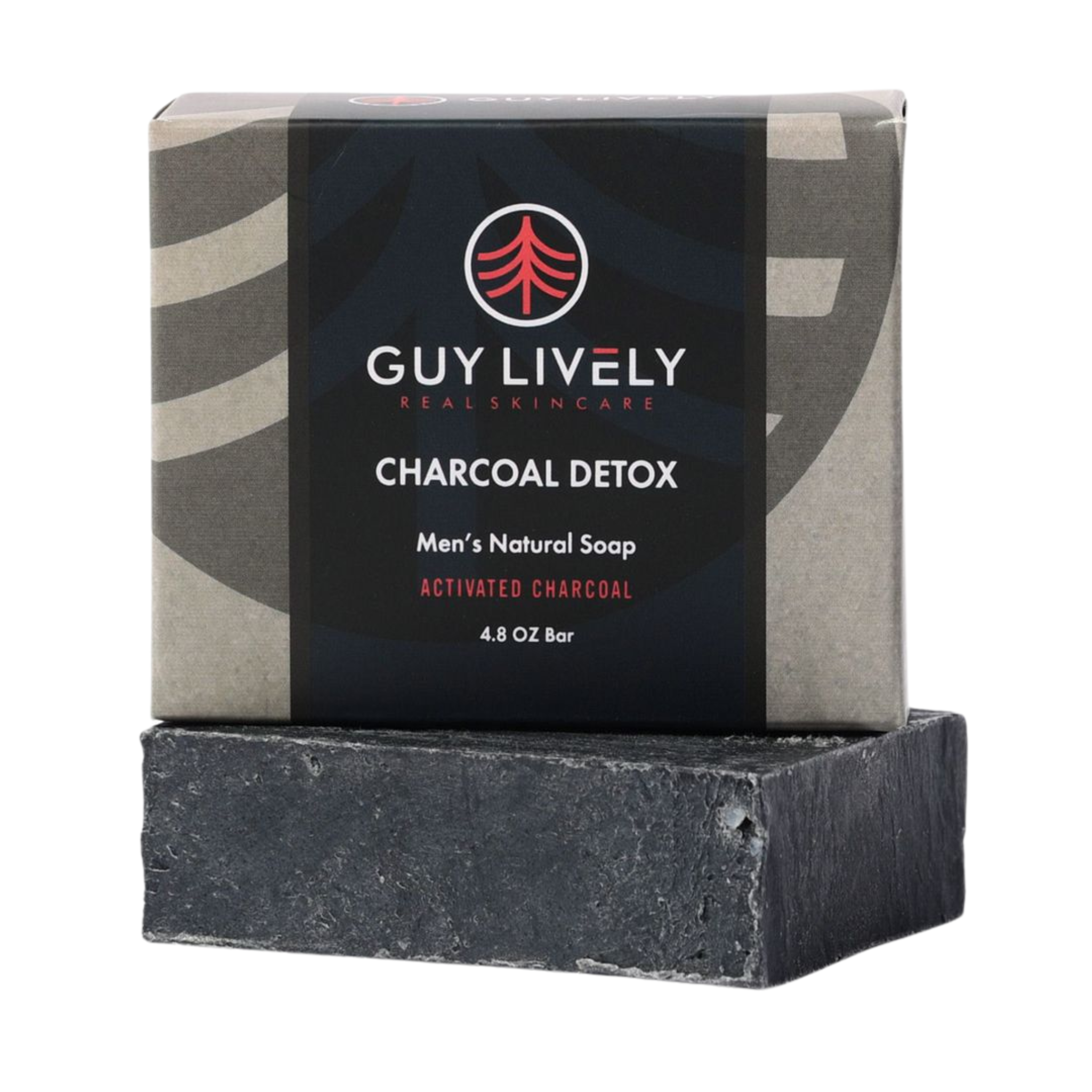 Charcoal Detox Men's Natural Bar Soap – Activated Charcoal