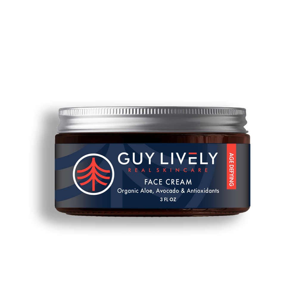 Men's Face Cream - Guy Lively Men's Skincare Kit