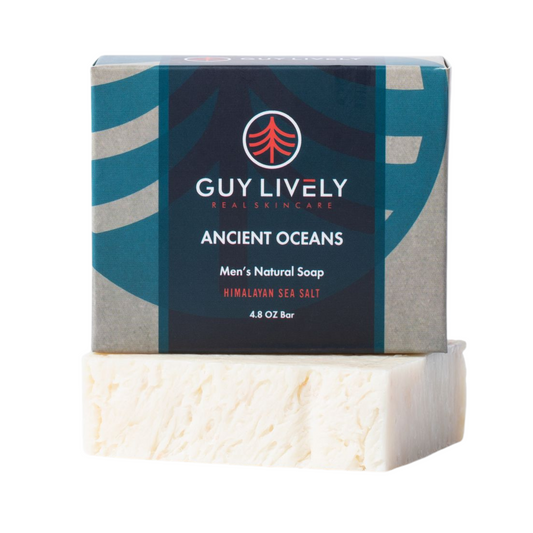 Himalayan and Sea Salt Men's Natural Bar Soap Unscented