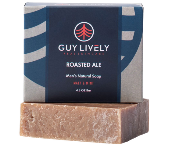 Roasted Ale Beer Men's Natural Bar Soap Holiday Father's Day Birthday Gift